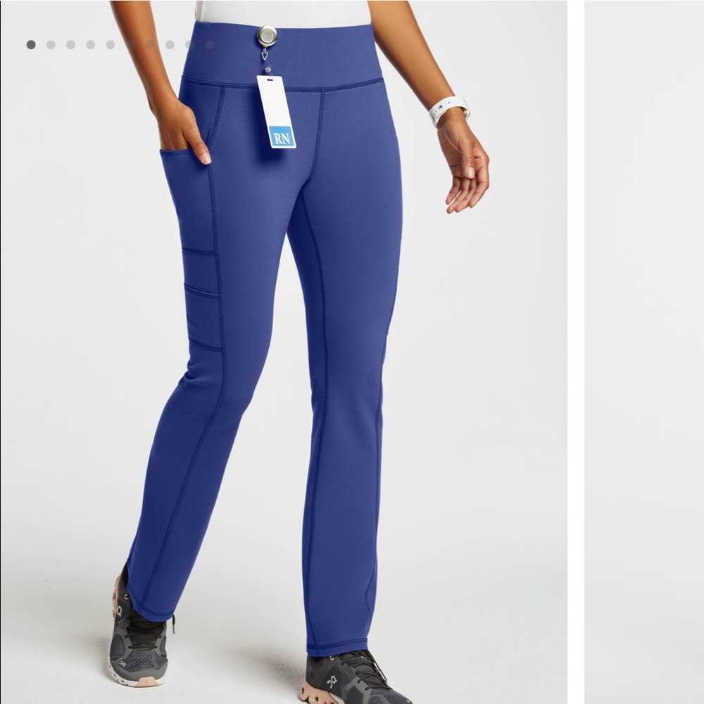 Jaanuu Limited edition Galaxy Blue Yoga Pant Scrubs